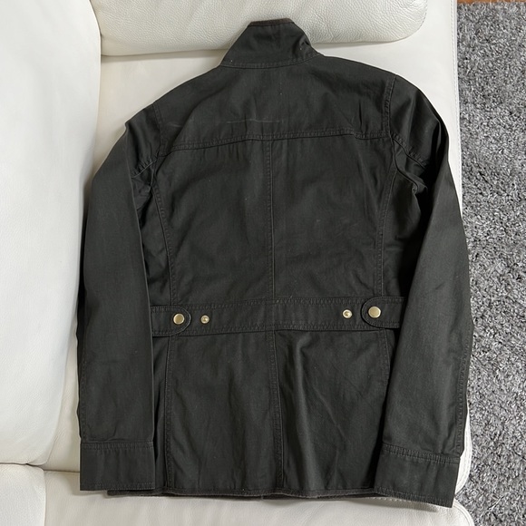 J.Crew Resin-coated twill field jacket-size XXS - Picture 6 of 8